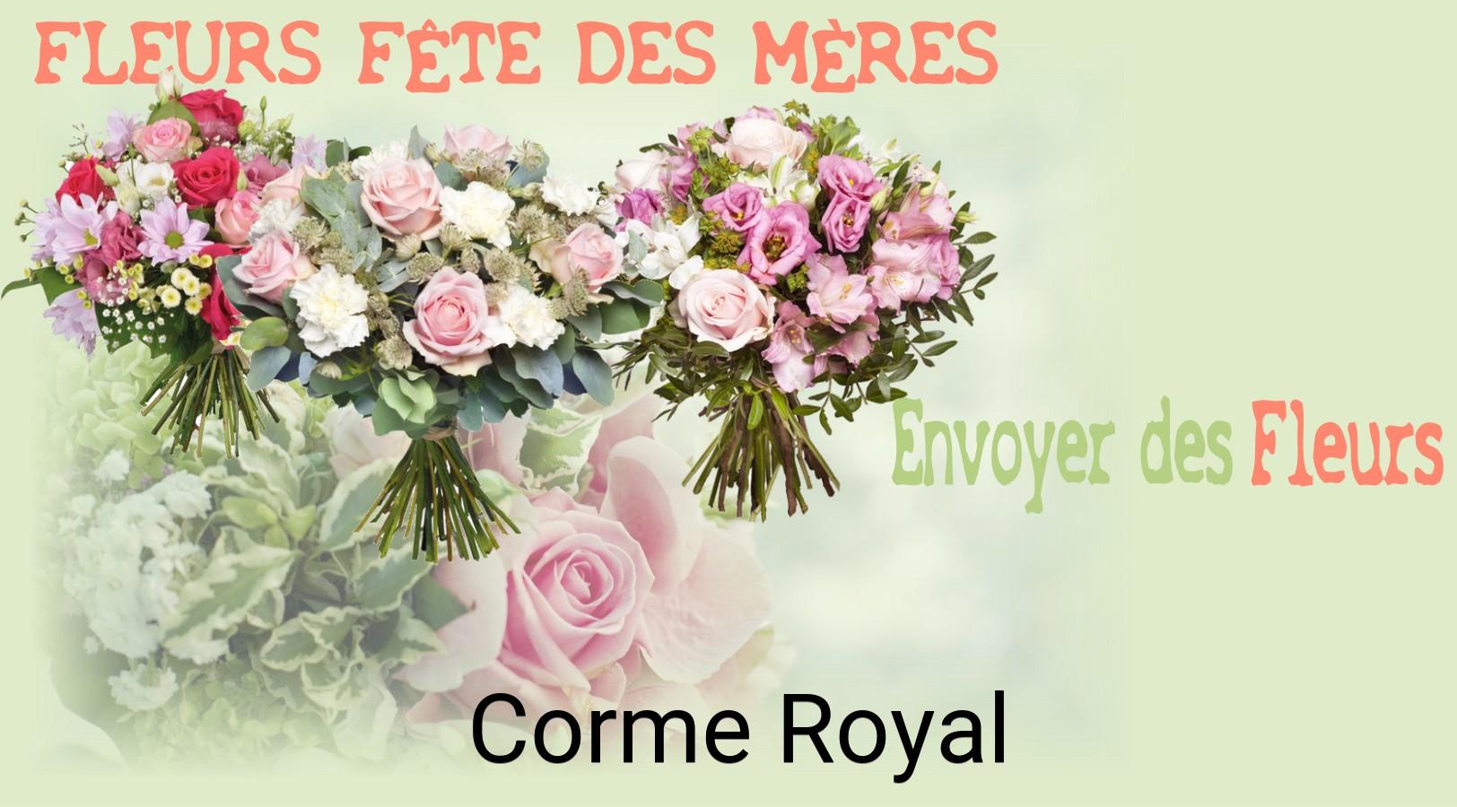 Bouquet de Fête des Mères livré à Corme-Royal